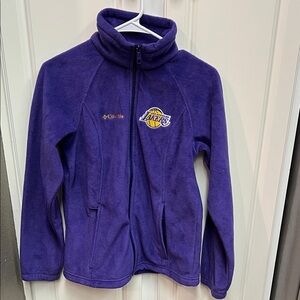 Purple Columbia Lakers Fleece Jacket